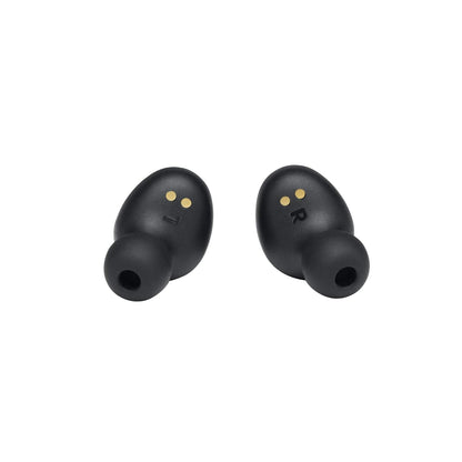 JBL Tune 115TWS Bluetooth Truly Wireless In Ear Earbuds with with mic, 21 Hours Combined Playtime, Dual Connect and Bluetooth 5.0 (Black)