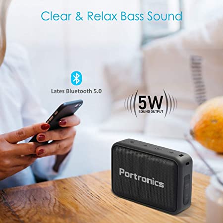 Portronics Dynamo POR-394 5W Bluetooth 5.0 Portable Stereo Speaker