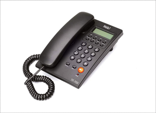 Hola TF 700 Corded Speaker Phone with Caller ID CLI and Two Way Speakerphone Black