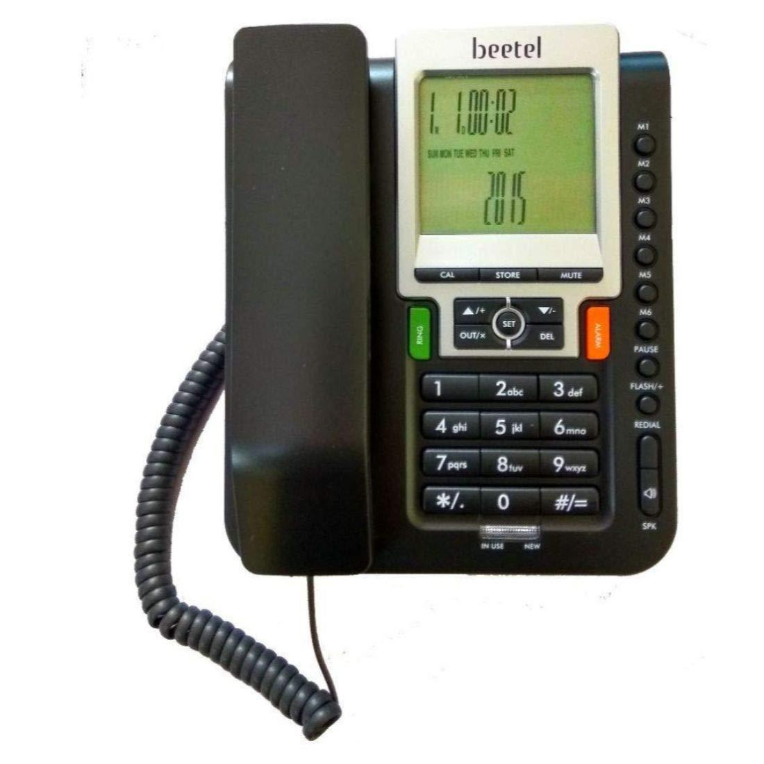 Beetel M71 Corded Landline Phone with Answering Machine