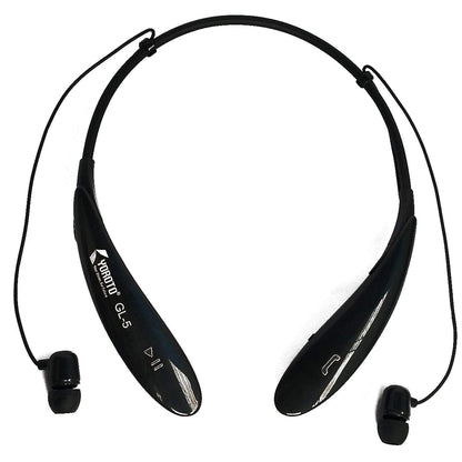 YOROTO GL-5 Bluetooth Sport Wireless, Neckband Headset Black