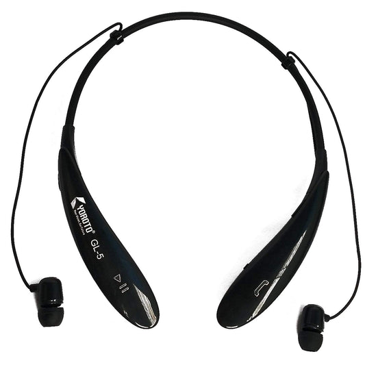 YOROTO GL-5 Bluetooth Sport Wireless, Neckband Headset Black