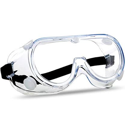 Ochila Polycarbonate Safety Goggles, Light Weight, Chemical Resistant, Anti-Fogging Premium Quality Goggles