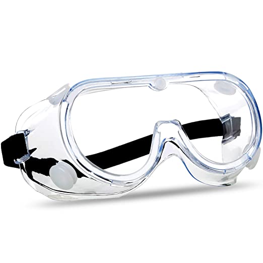 Ochila Polycarbonate Safety Goggles, Light Weight, Chemical Resistant, Anti-Fogging Premium Quality Goggles