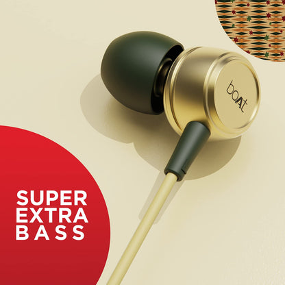 boat Masaba Bassheads 172 in Ear Wired Headset (Aztec Fusion)