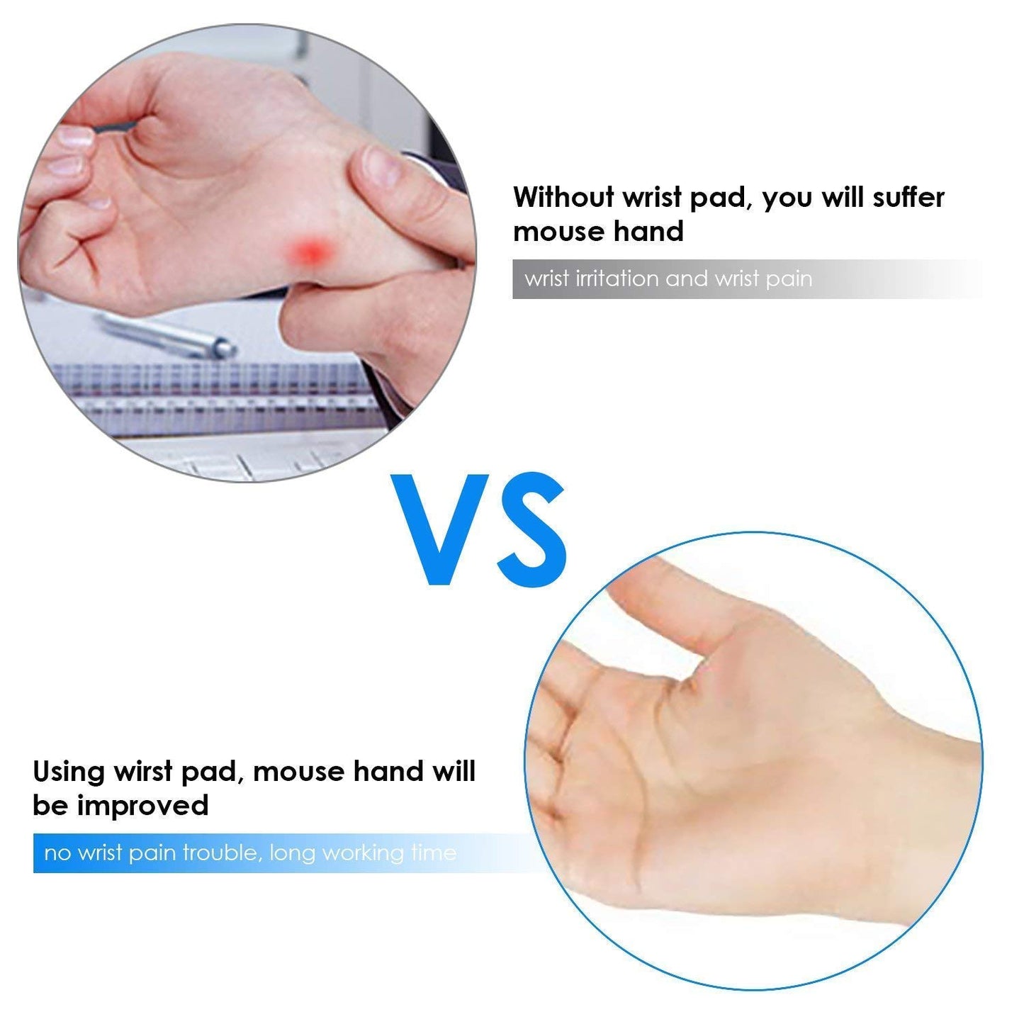 Mousepad Original Comfort Mousepad with Gel Wrist Support