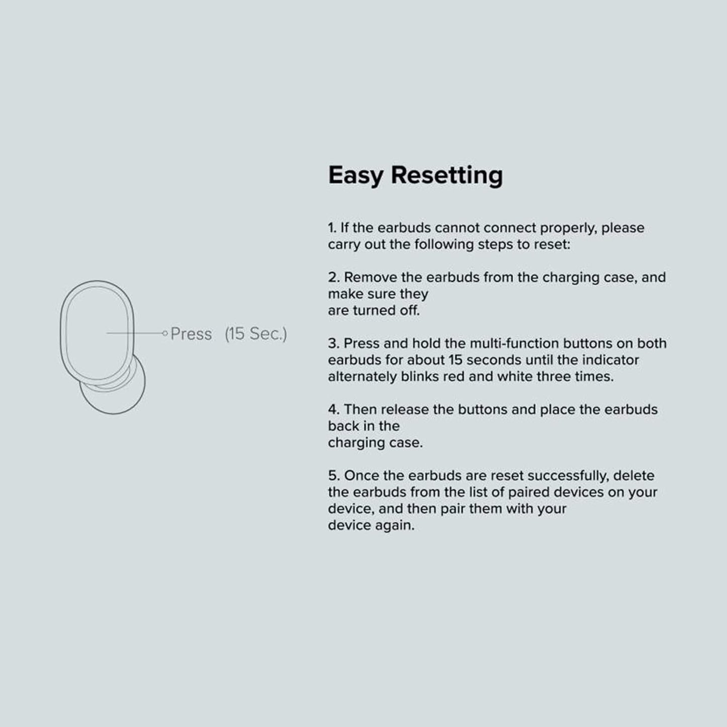 Redmi Earbuds 2C Bluetooth Truly Wireless In Ear Earbuds With Mic Black