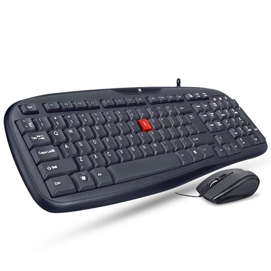 iBall Wintop Soft Key Keyboard and Mouse Combo with Water Resistant Design