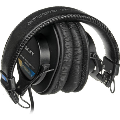 Sony MDR-7506 Professional Wired On Ear Headphones (Best Compatible with Professional Cinema Line Camera) - Black