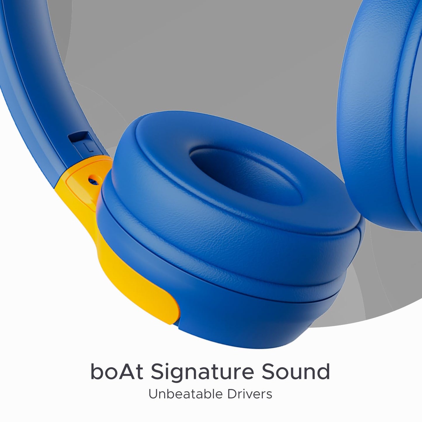 Boat Rockerz 650 Sunburn in Ear Headphone (Jazzy Blue)