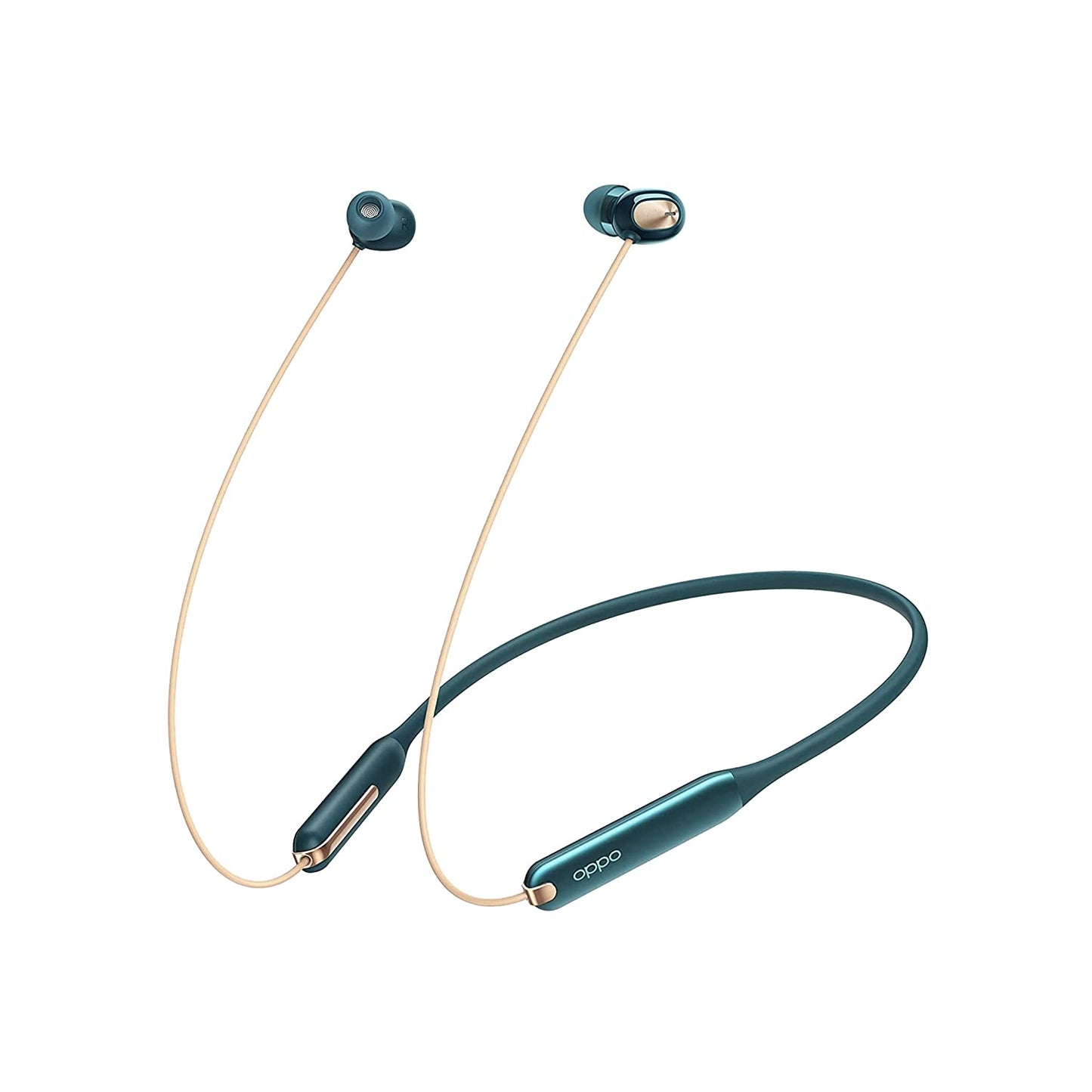 OPPO Enco M31 Wireless Bluetooth in Ear Neckband Earphones with Mic (Green)