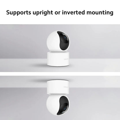 Mi Xiaomi Wireless Home Security Camera 2i 2022 Edition Full HD 360Â° View 2MP AI Powered Motion Detection (White)