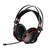 boAt Immortal IM-400 7.1 Channel PC USB Gaming Over-Ear Headphones with 50mm Drivers, Virtual Surround Sound,RGB LEDs, Remote Control (Black Sabre)