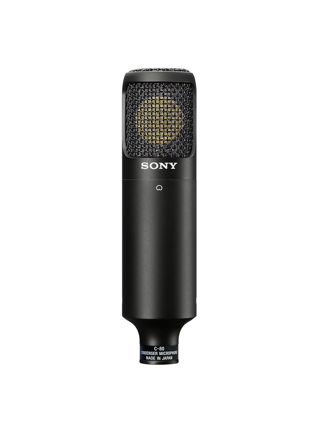 Sony C-80 Unidirectional Condenser Microphone for Home Studio Recording - Ideal for Vocals, Spoken Word, Guitar, Piano