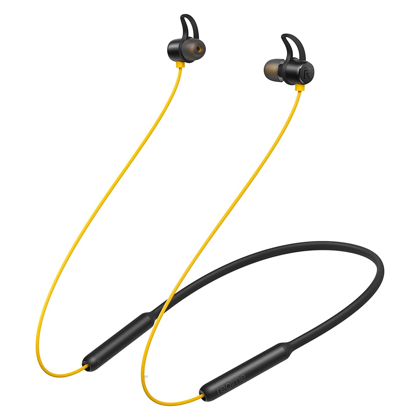 Realme Buds Wireless Bluetooth in Ear Earphones with Mic 11.2mm Bass Boost Driver, Magnetic Fast Pair 12 Hrs Playtime (Yellow)