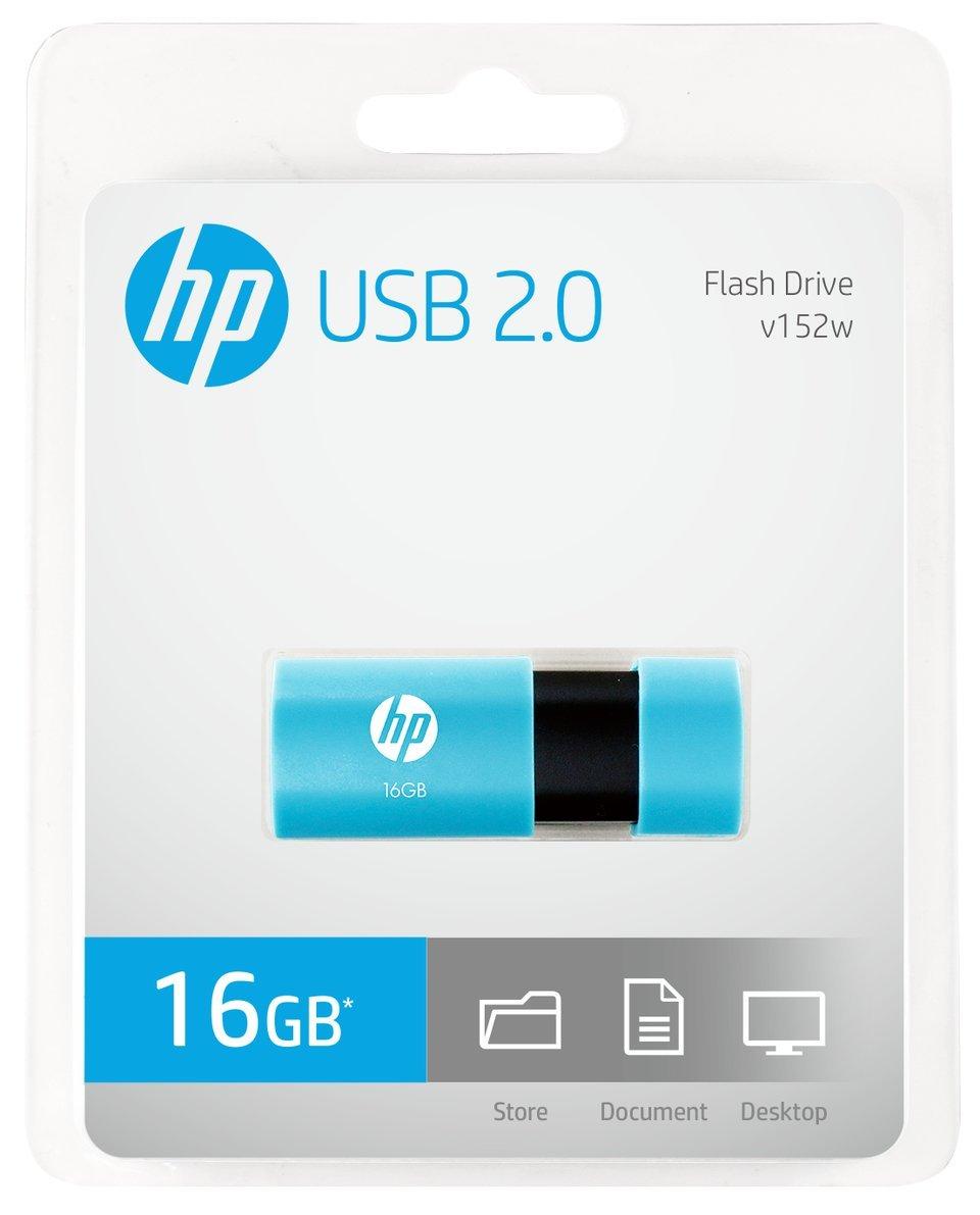 HP 16GB USB 2.0 Flash Drive V152W - Compact and Reliable Storage