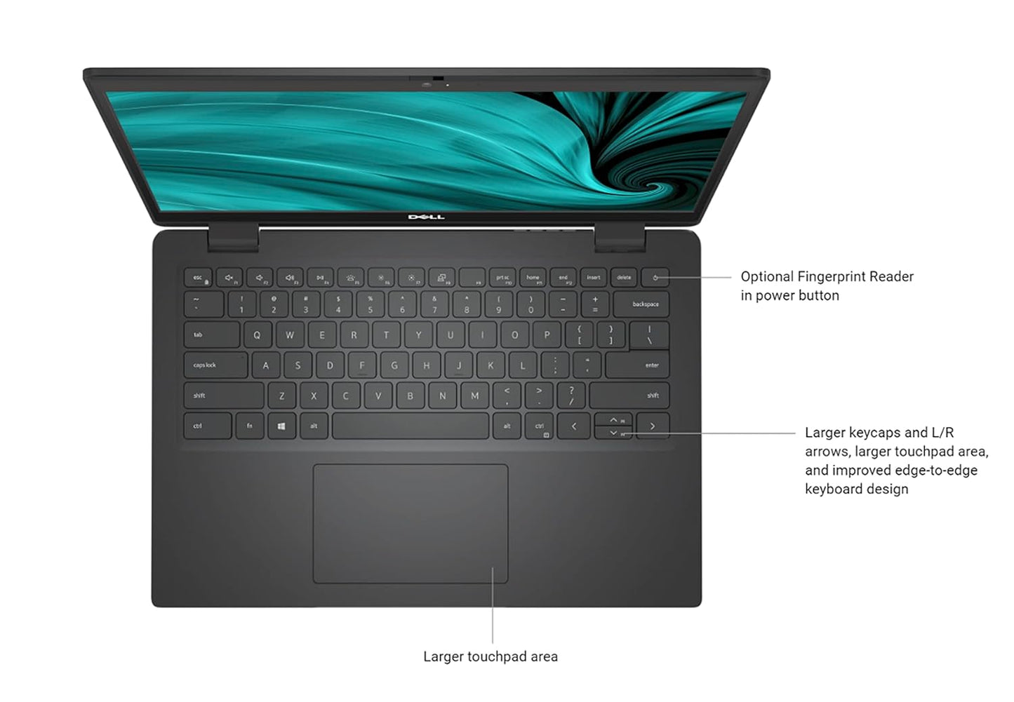 Dell Latitude 3420 i5 11th Gen 8GB RAM 512GB SSD 14" Full-HD Display (Black)