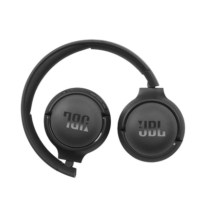 JBL Tune 510BT, On Ear Wireless Headphones with Mic, up to 40 Hours Playtime, Bluetooth 5.0 & Voice Assistant Support for Mobile Phones (Black)