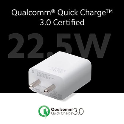 Mi 22.5W Fast Charging USB Type-C Charger Combo | Includes Adapter and USB-C Cable | Compatible with Mobile Phones and Power Banks | White