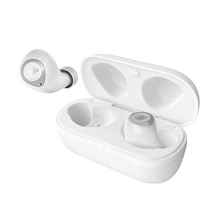 JBL C105TWS by Harman Bluetooth Truly Wireless in Ear Earbuds with 17 Hours Playtime-White