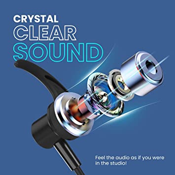 Portronics Harmonics 250 Wireless Bluetooth Headset with 60 Hrs Playtime 800mAh Battery, Voice Assistant (Black)