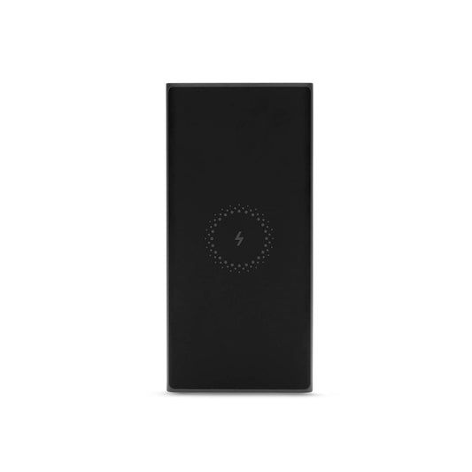 MI Xiaomi Wireless Power Bank 10000mAh Lithium Polymer WPB15ZM 18 Watt (Black)