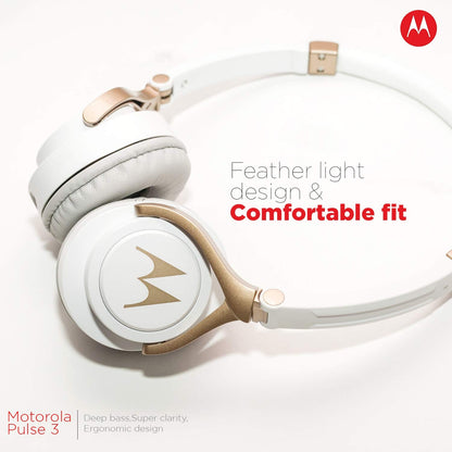 Motorola Pulse 3 Headphone (White)