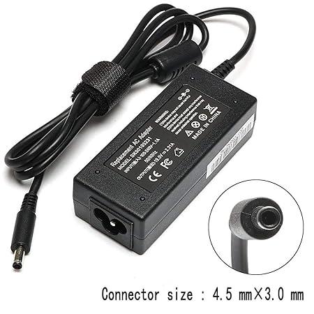 Laptop Charger for Dell Inspiron 14 3000 19.5v 2.31a 45w pin Size 4.5 X 3.0 Adapter Charger
