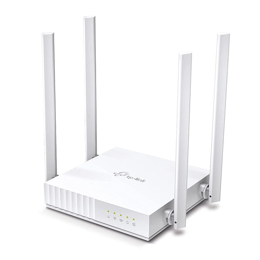 TP-Link Archer C24 AC750 Mbps Dual-Band WiFi Wireless Router 4 Antennas Smooth HD Streaming (White)