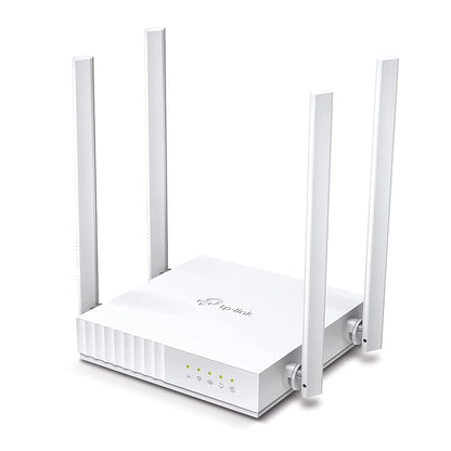 TP-Link Archer C24 AC750 Mbps Dual-Band WiFi Wireless Router 4 Antennas Smooth HD Streaming (White)
