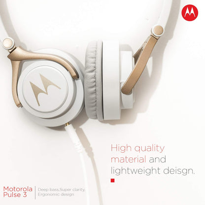 Motorola Pulse 3 Headphone (White)