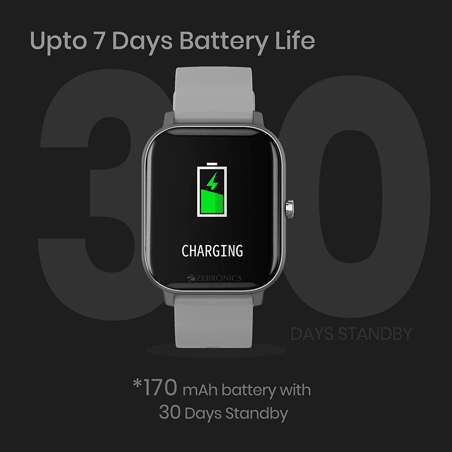 ZEBRONICS FIT920CH Smart Watch with 3.5cm 1.4" Display
