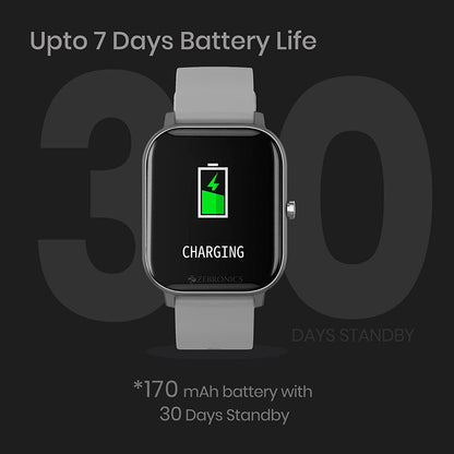 ZEBRONICS FIT920CH Smart Watch with 3.5cm 1.4" Display
