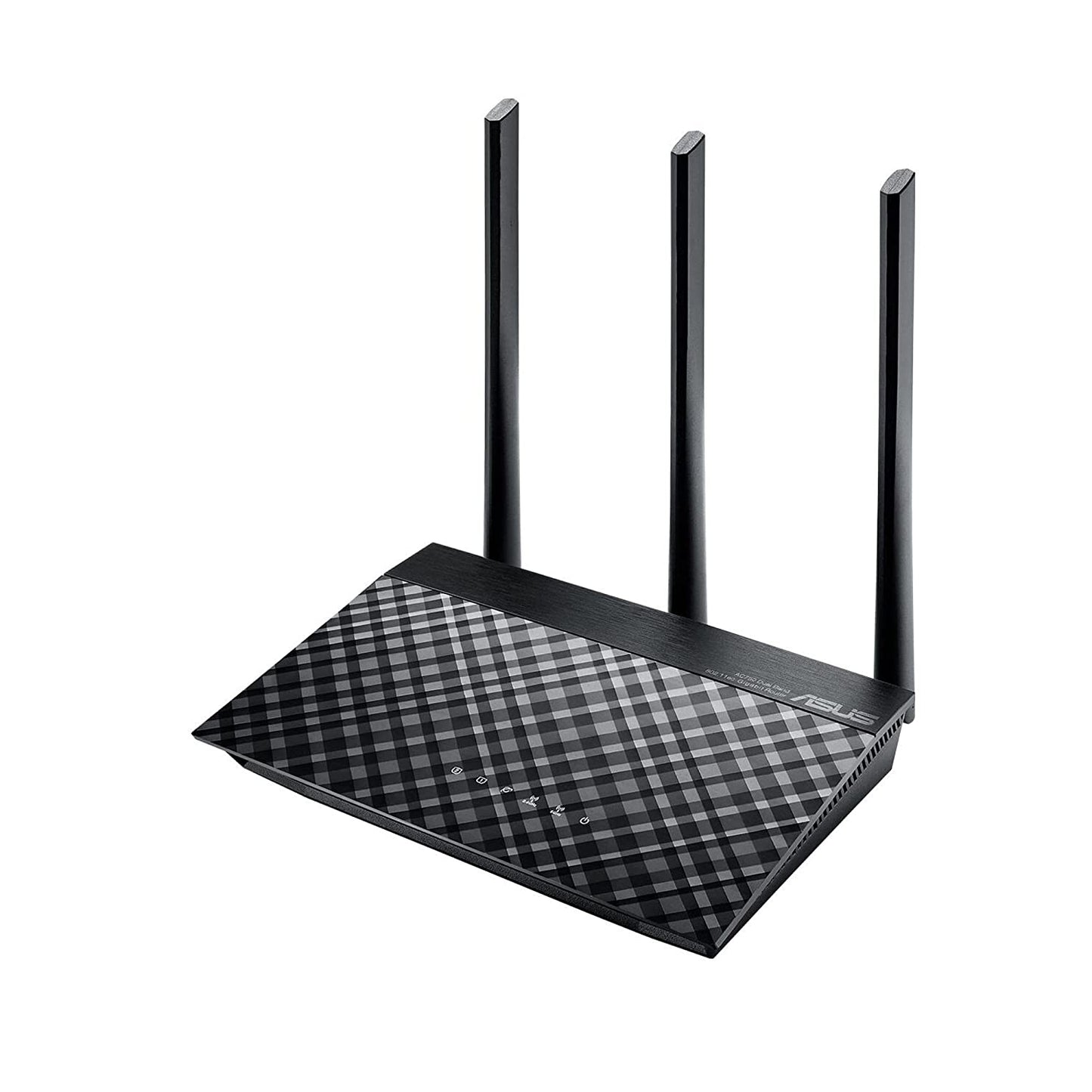 ASUS RT-AC53 AC750 Dual Band WiFi Router with high Power Design (Black)
