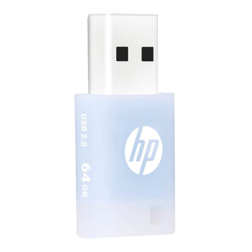 HP V168 USB 2.0 Flash Pen Drive (Blue)