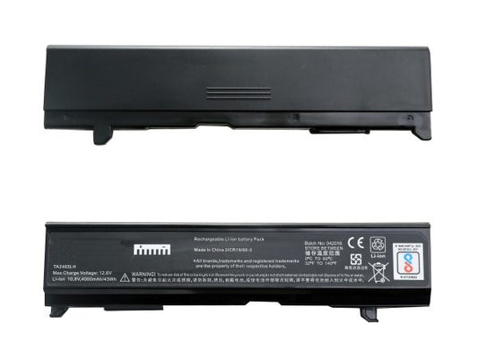 Lappy Power Laptop Battery For TOSHIBA 3465U / A110-101 / 2465U, 10.8V 6 Cells 4400mAh Compatible