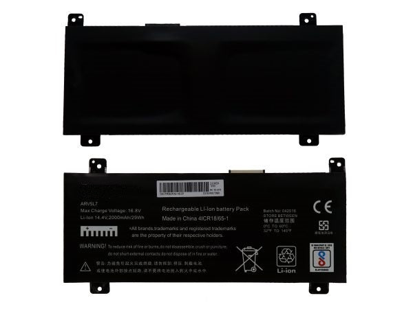 Lappy Power Laptop Battery For DELL PWKWM-4S1P, 15.2V 4 Cells 3600mAh Compatible