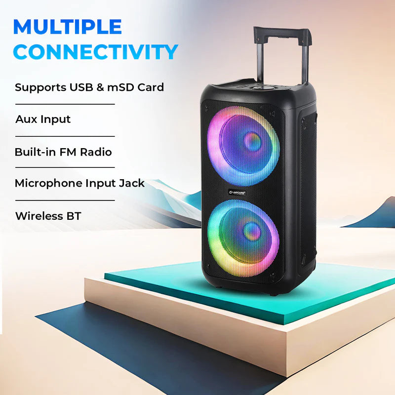 Lapcare LAPSONIC III Portable 50W wireless trolley speaker (LPS-333)