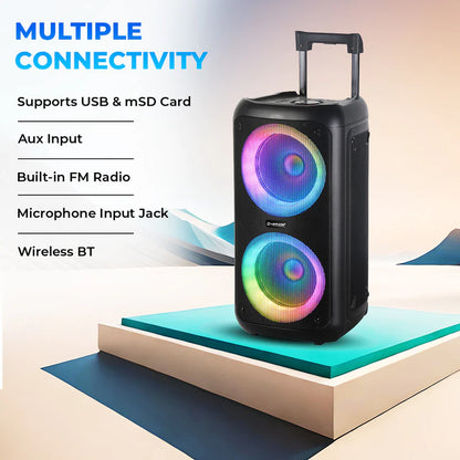 Lapcare LAPSONIC III Portable 50W wireless trolley speaker (LPS-333)