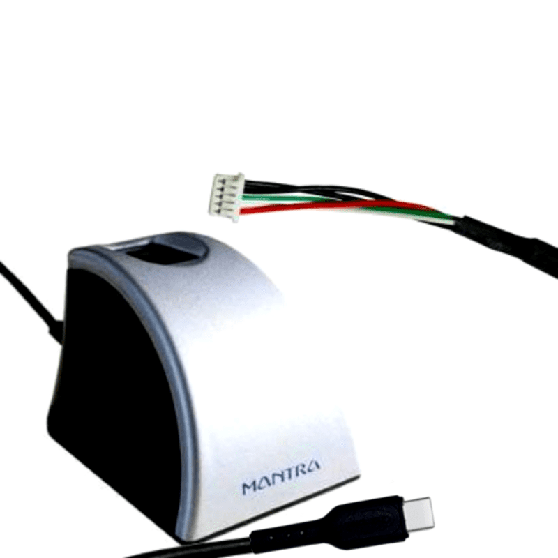 Champion Mantra Type-C Cable for Fingerprint Scanner Biometric -Black