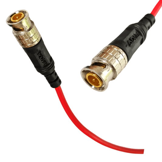 BNC Cable with Brass Connector ,Copper Wire Moulded, Male Plug for High-Quality Signal Transmission for CCTV Camera