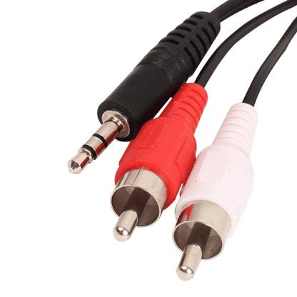 Stereo Male to 2 RCA Male Stereo Audio Cable - 1.5 Meter