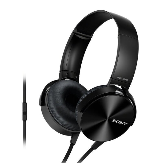 Sony MDR-XB450AP Wired Extra Bass On-Ear Headphones with Mic