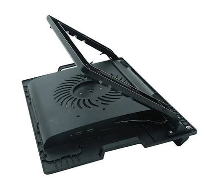 Laptop Cooling Pad AD-21, Single Fan Cooling Pad (Black)