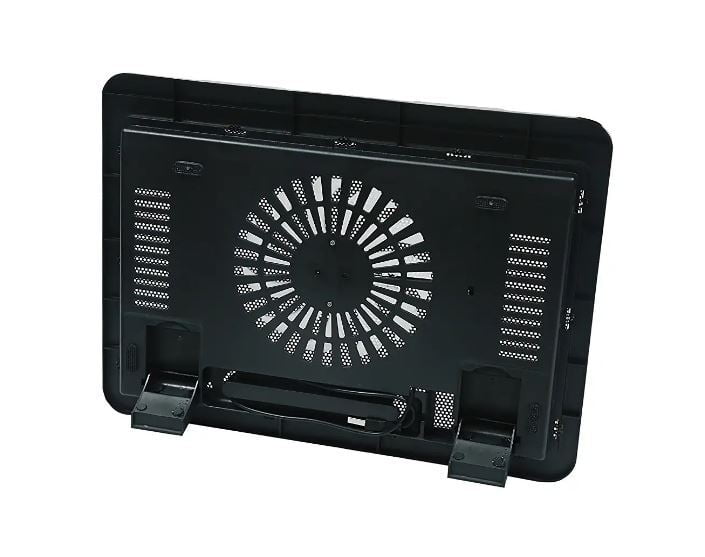 Laptop Cooling Pad 1 Fan Cooling Pad (Black)