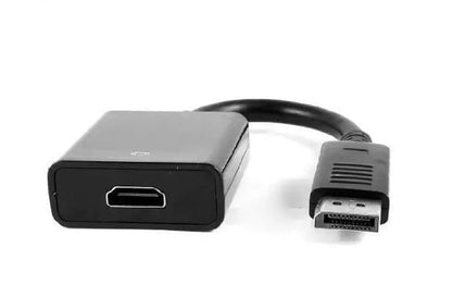DisplayPort (DP) To HDMI Female Adapter 1080 @ 60Hz Converter for PC/Laptop/Projector/HDTV (Black/White)