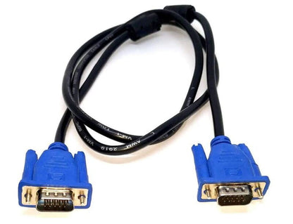VGA Cable Male to Male For Monitor, Personal Computer, Television, Projector, TFT 1.5 Mtr
