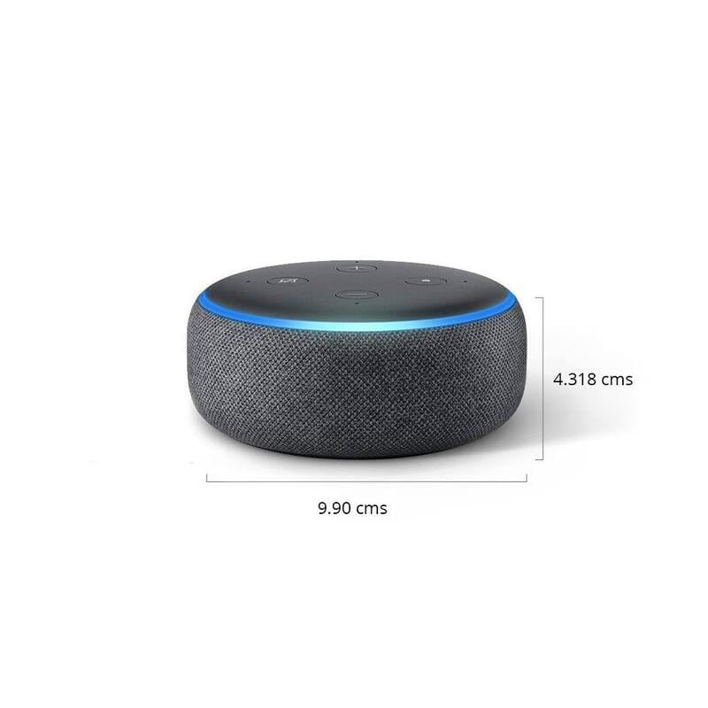 Amazon Echo Dot (3rd Gen) - New and Improved Smart Speaker with Alexa, Black