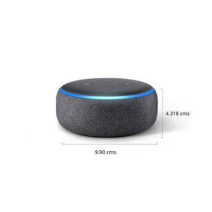 Amazon Echo Dot (3rd Gen) - New and Improved Smart Speaker with Alexa, Black
