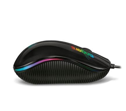 Fingers RGB-Breathe Wired Mouse with Advance Optical Technology and Breathing RGB LED Lights